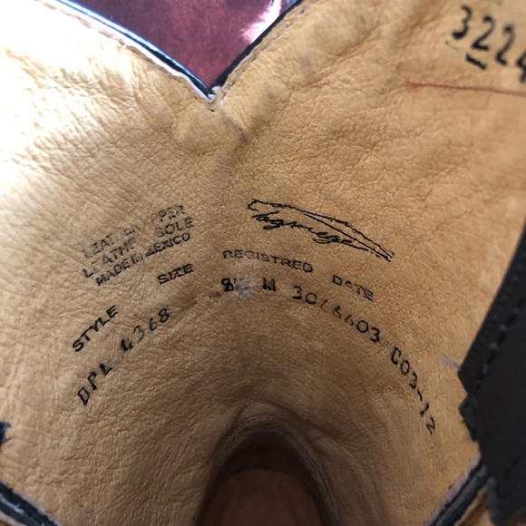 Lagrange patten boots. New, never worn. Kept in original box. - Picture 6 of 6